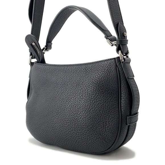 Dior Saddle Mini Soft Bag Leather Black 1ADHO023 - Picture 11 of 14